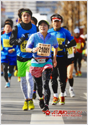 第47回青梅マラソン2013年2月17日